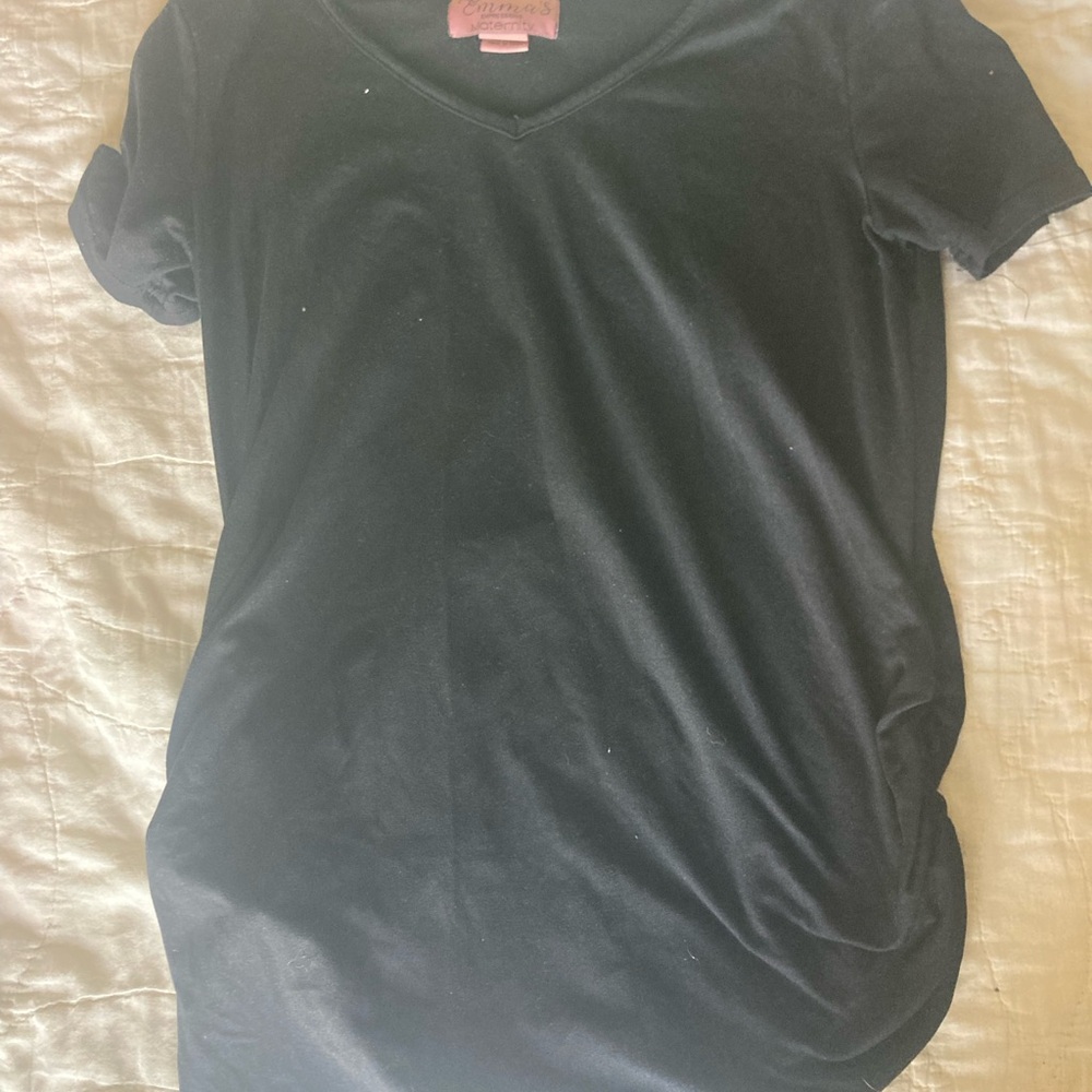 Motherhood Maternity Women's Tops - Black, White, and burnt orange color - Picture 8 of 10